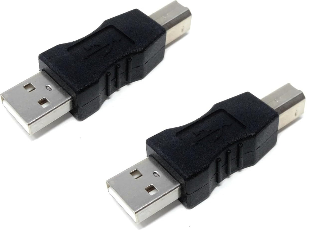DRUT USB 2.0 A Plug Male to USB B Printer Male Plug Cable Lead Converter Adapter