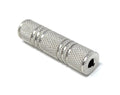 DRUT Metal 3.5mm Jack Coupler STEREO Female Audio Cable Joiner Aux Extender, Gender Changer Adapter