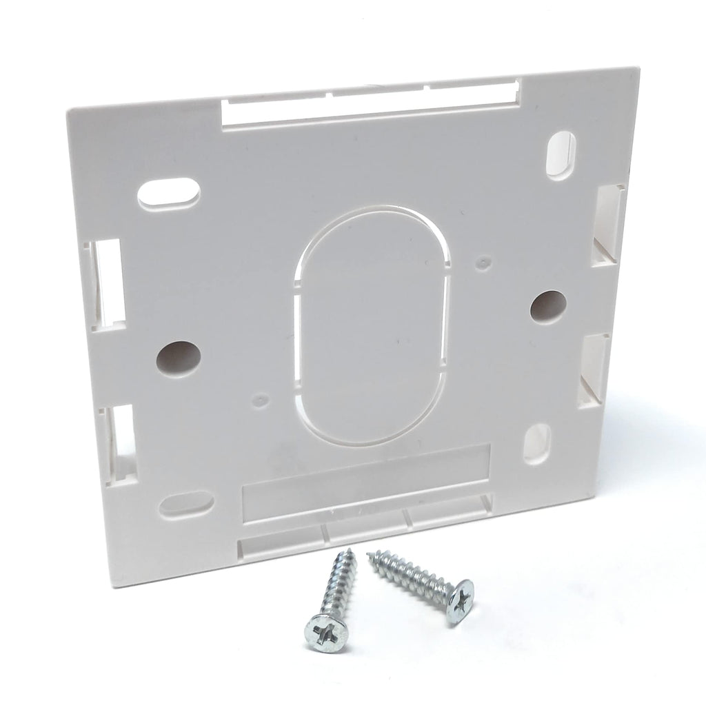 Surface Mounting Back Box for Wallplate Ethernet Faceplate, Multi Cable in/out Points