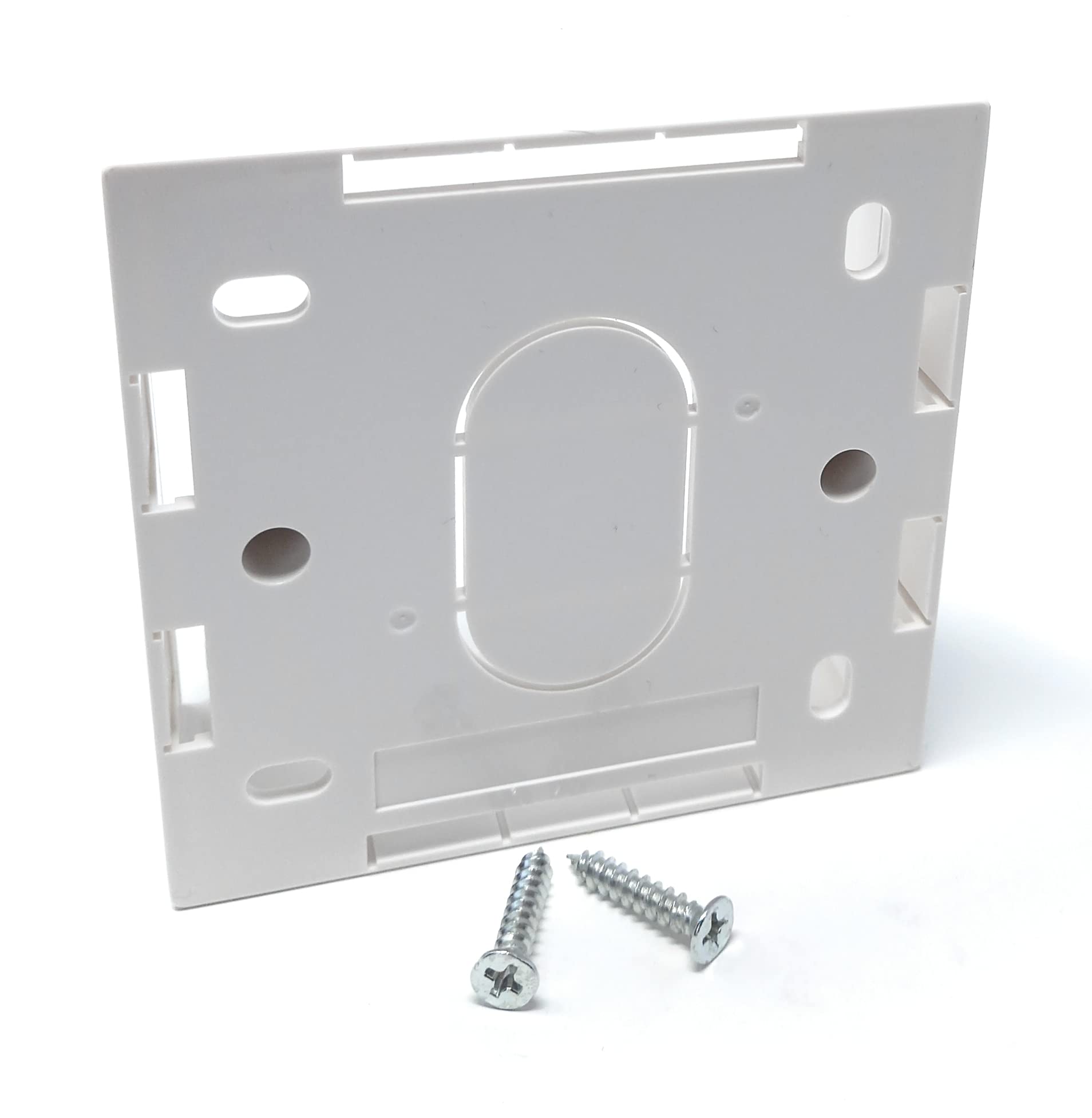Surface Mounting Back Box for Wallplate Ethernet Faceplate, Multi Cable in/out Points