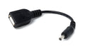 DRUT 1.3mm x 3.5mm DC Female to USB Female Charging Adapter – Power Converter Cable for USB Devices via DC Power Supply