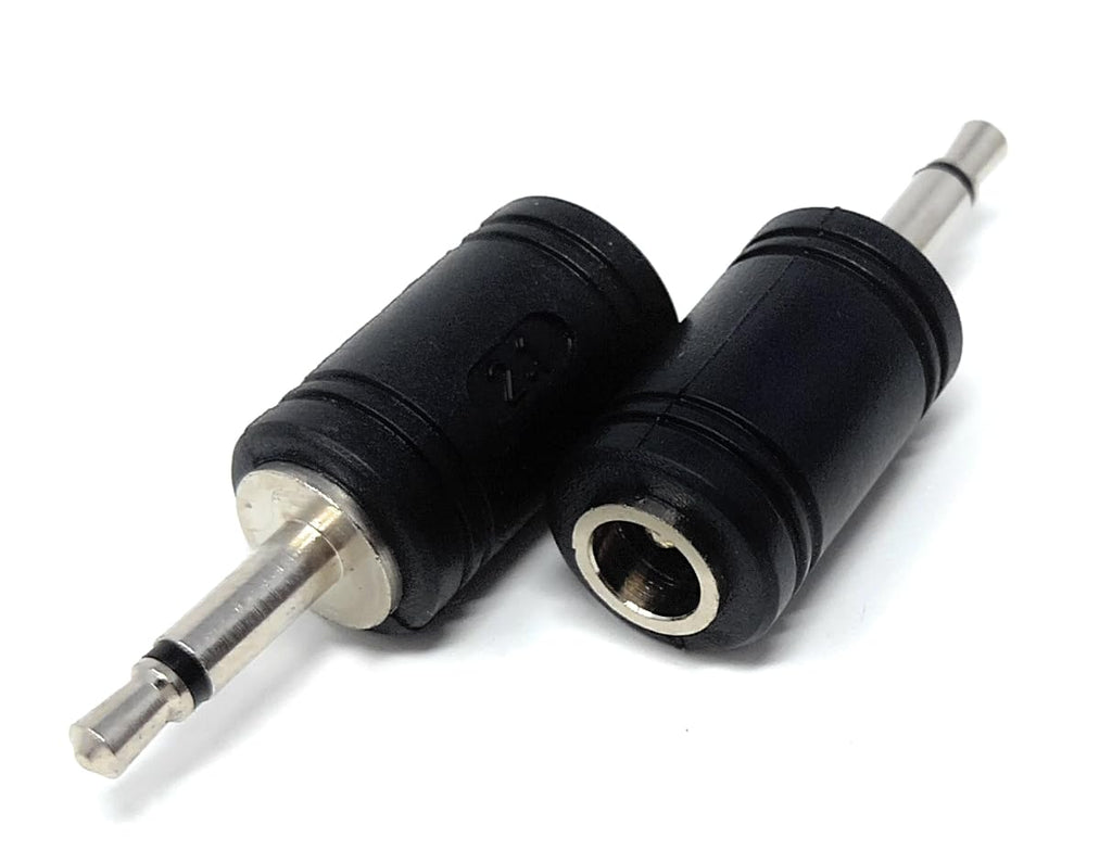 DRUT 5.5mm x 2.1mm DC Socket to 3.5mm Mono Jack Plug, DC Jack Plug Cable Converter Adapter