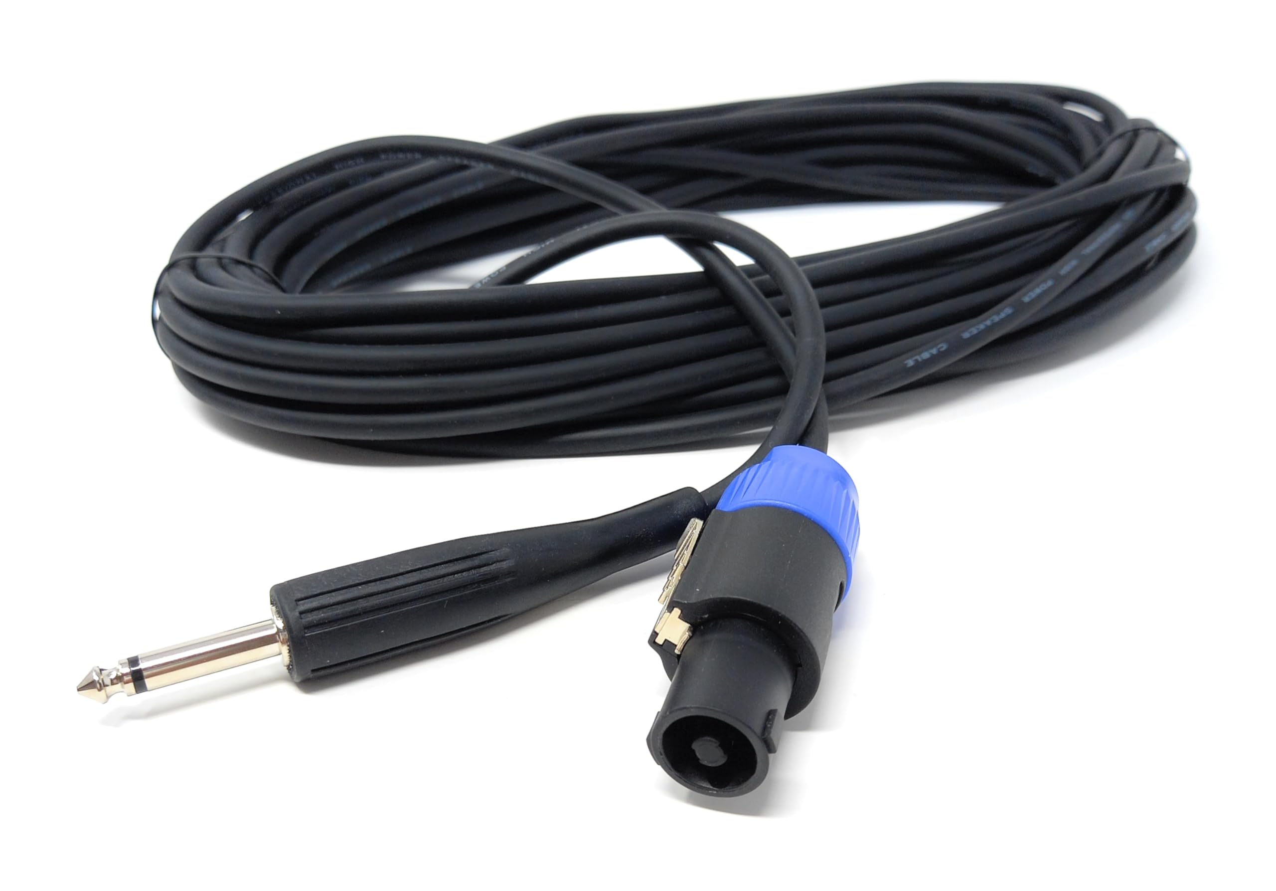 Speakon to 6.35mm 1/4'' Jack Low Loss PA Speaker, Guitar, Music Instrument Cable Lead