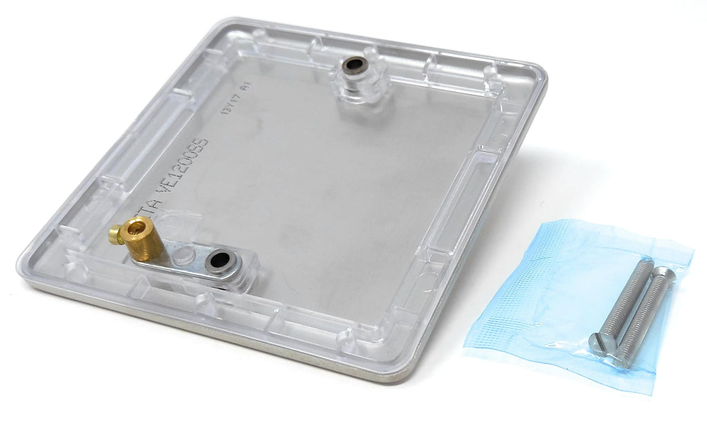 Single Gang Blanking Plate, Wall Faceplate, Cover for Electrical Sockets, Screws Included