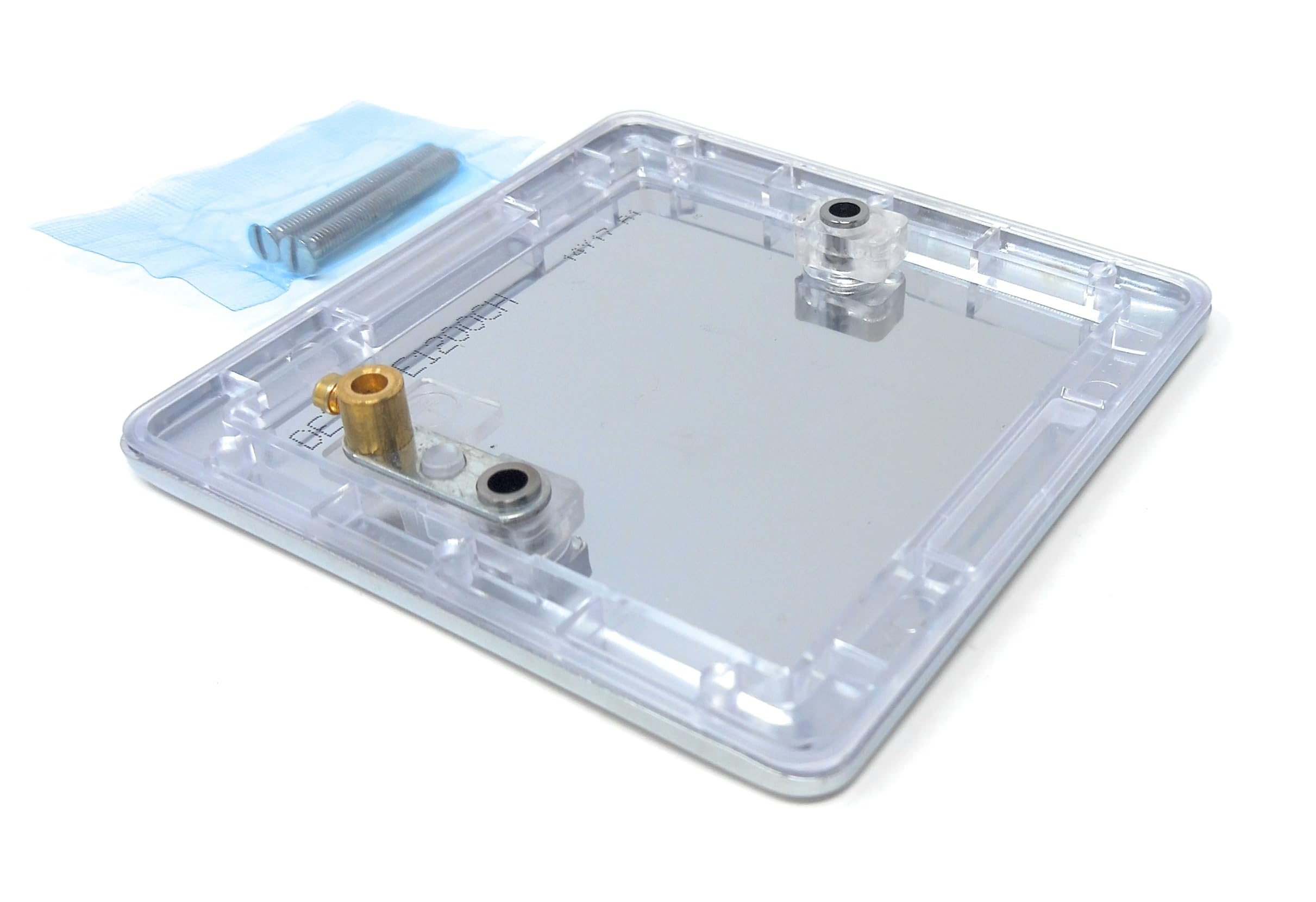 Single Gang Blanking Plate, Wall Faceplate, Cover for Electrical Sockets, Screws Included