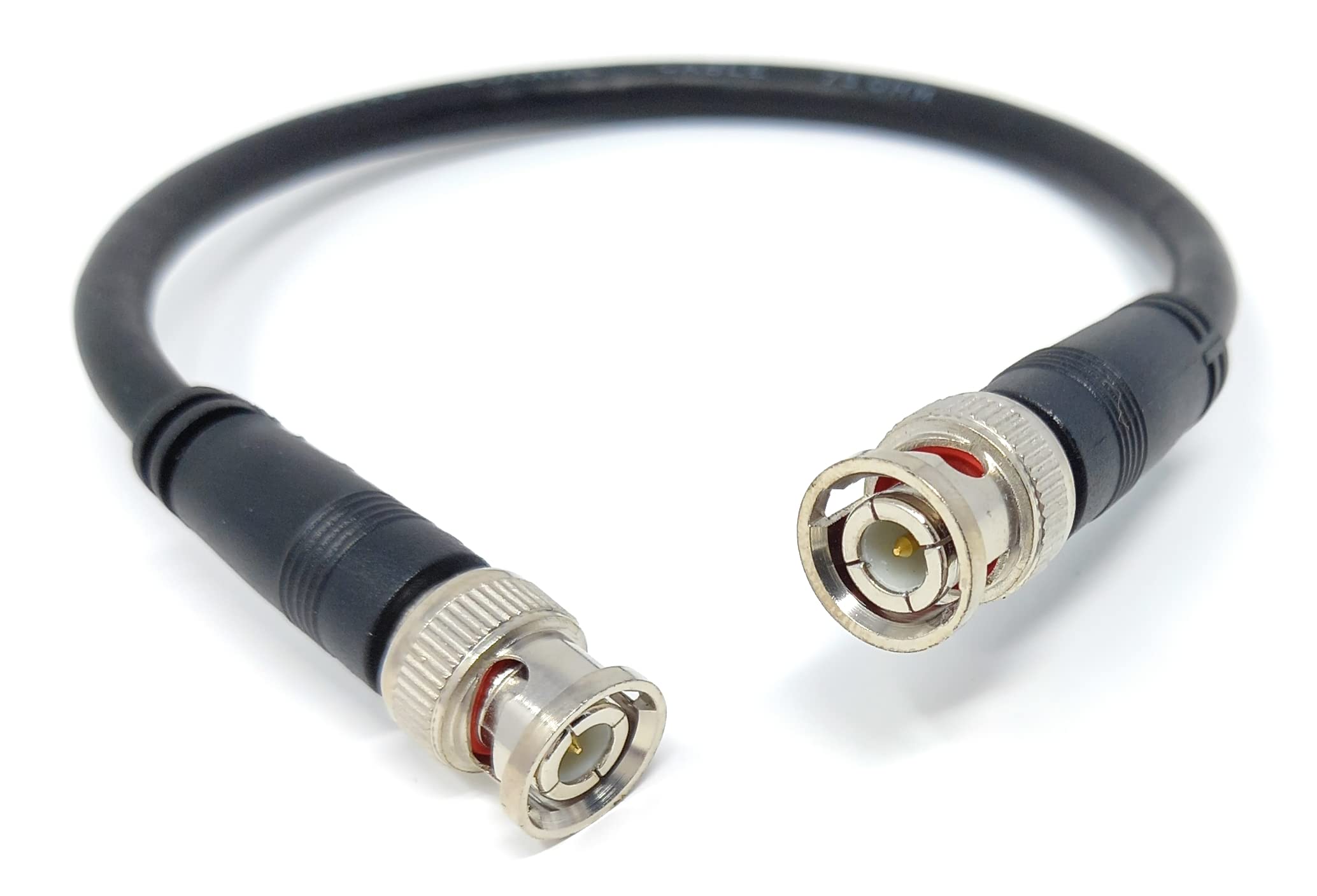 DRUT BNC to BNC Cable Lead, Coaxial RG59/RG59U 75ohm for CCTV Video Camera, Male to Male Plugs