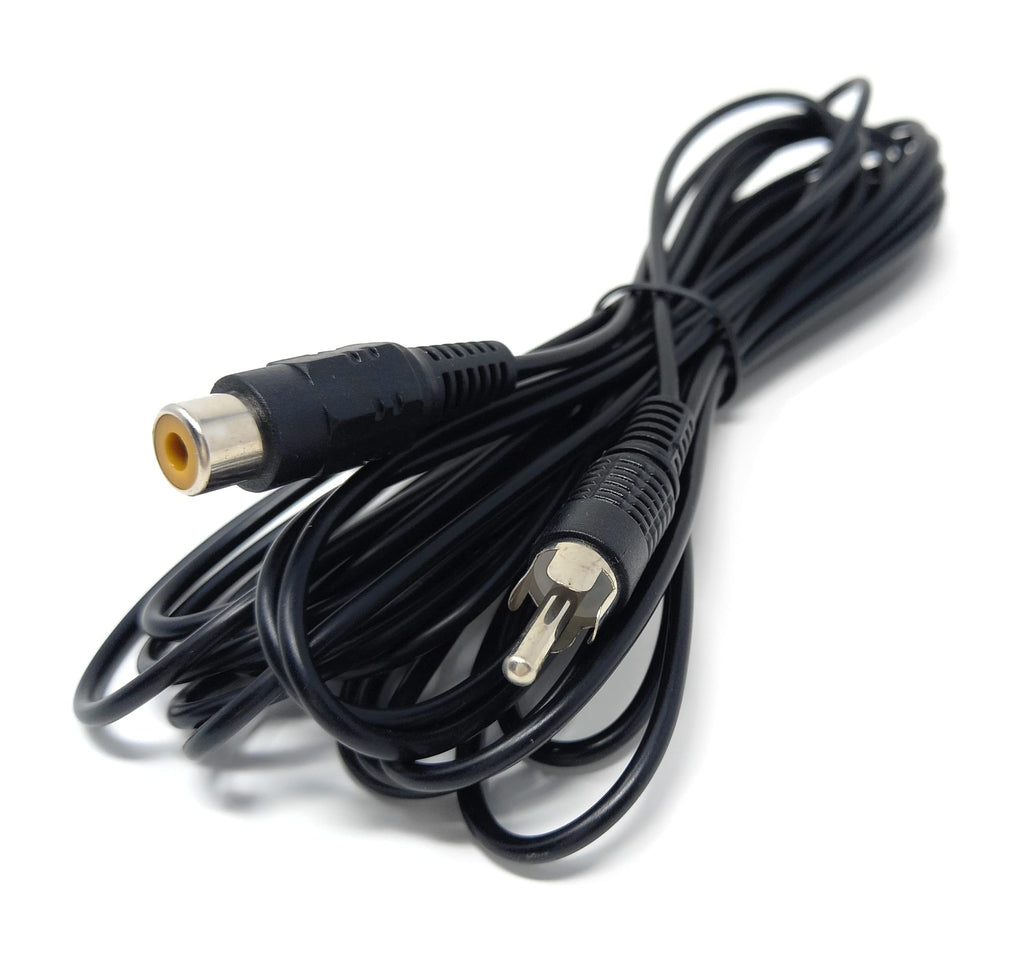 DRUT RCA to RCA Socket Mono Single Phono Extension Cable HI-FI/TV Audio Video Lead Cord
