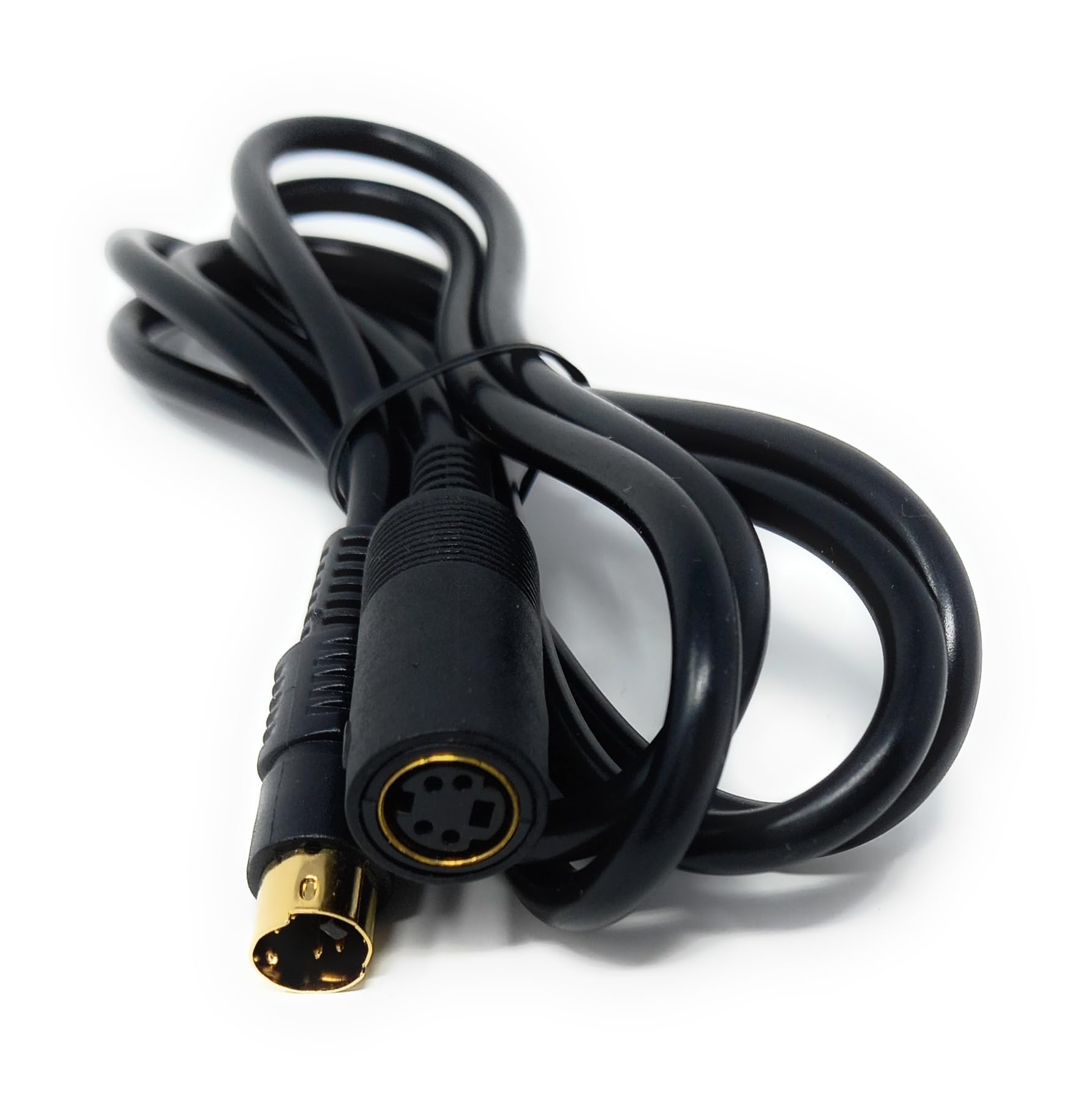 DRUT S-Video Extension Cable, 4 Pin Mini Din (Male to Female) Lead Cord