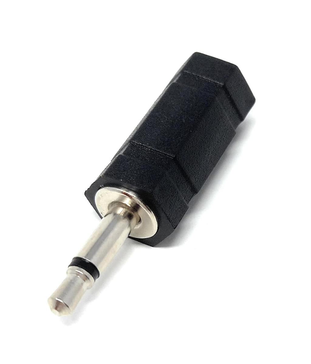 DRUT 3.5mm Mono Jack Male to 2.5mm Mono Jack Socket Female Audio Cable Adapter