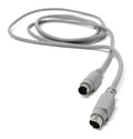 DRUT 2m 8-Pin Mini DIN Male to Male Crossover Cable – Audio Instrument Equipment Lead for PC, MIDI, AV, Control Interfaces