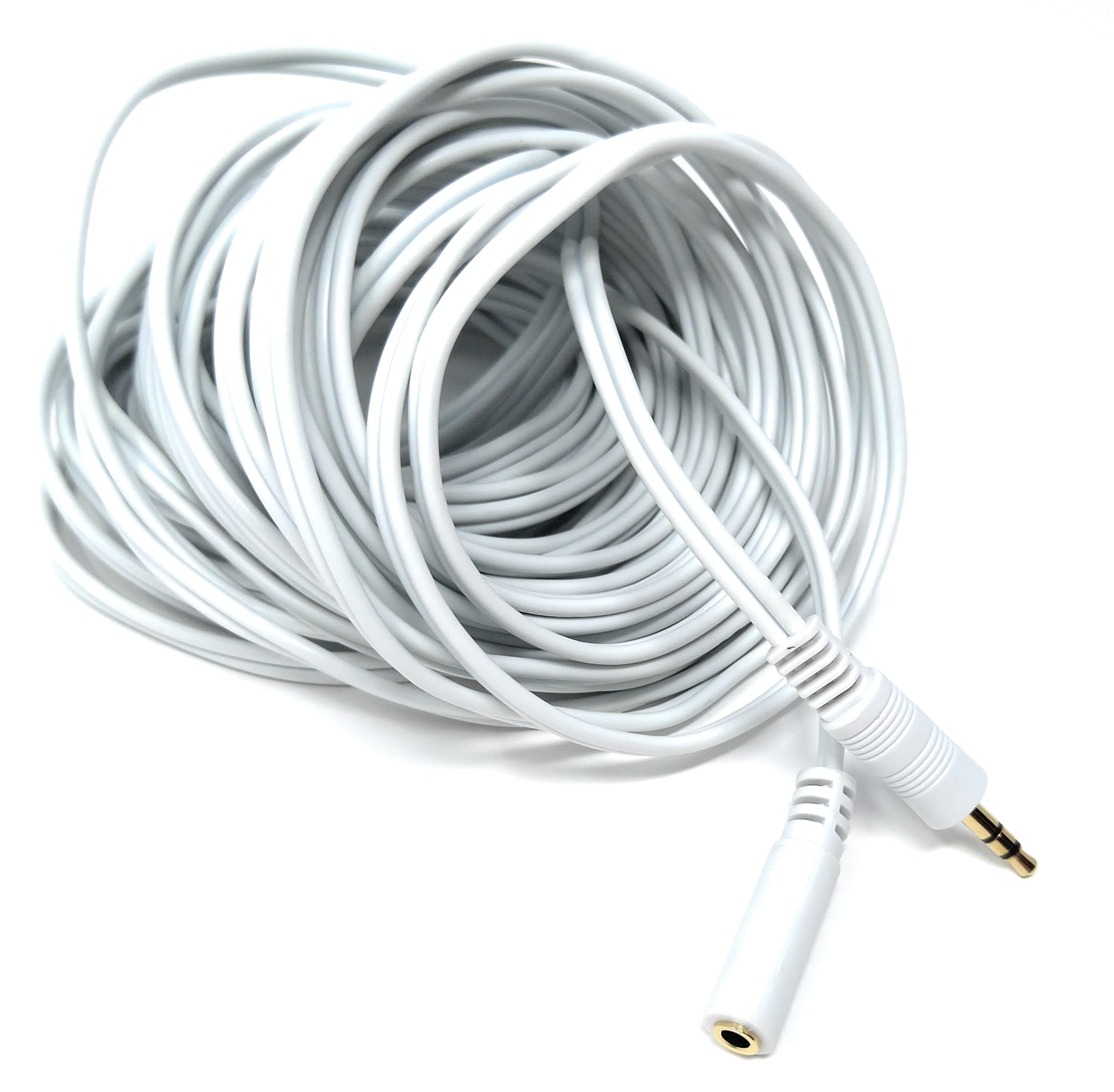DRUT 3.5mm to 3.5mm Stereo Audio Extension Cable Lead Male to Female Gold Connectors