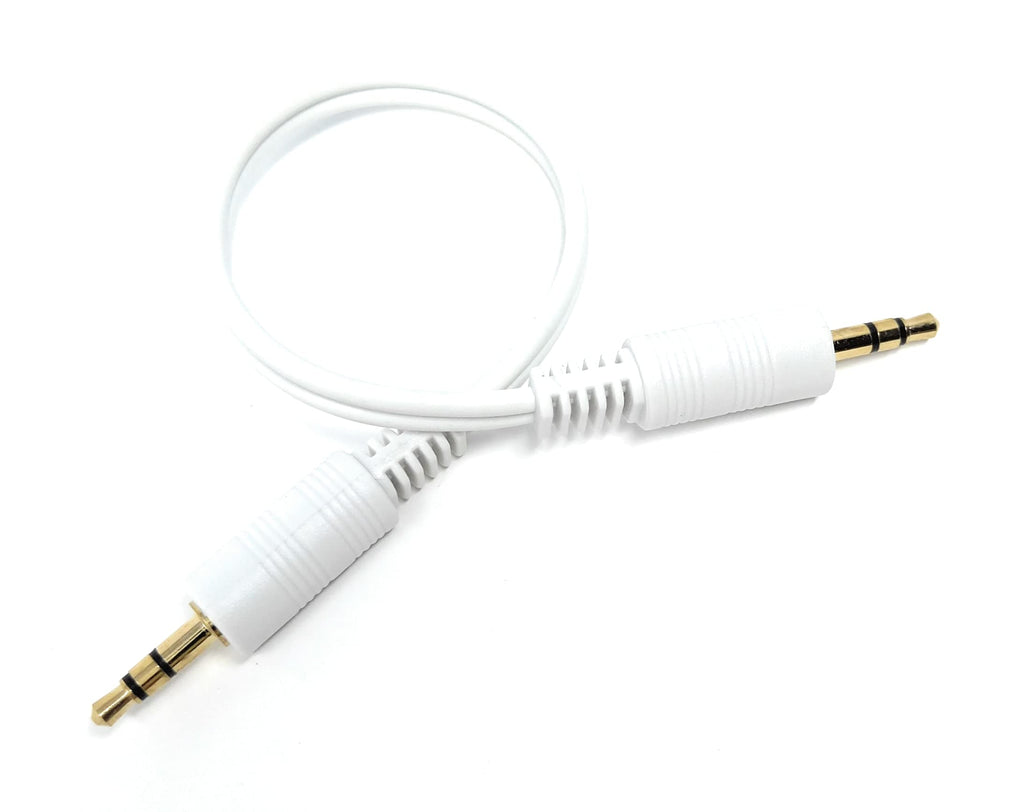 DRUT 3.5mm to 3.5mm Stereo Audio AUX Cable Gold Connectors, Small 3 pin Jack to Jack Speaker Lead