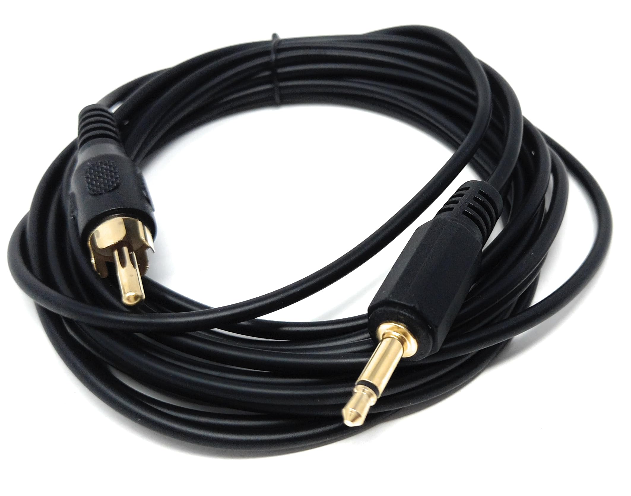 DRUT 3.5mm Mono Jack Plug To RCA Phono Single Plug Lead Cable