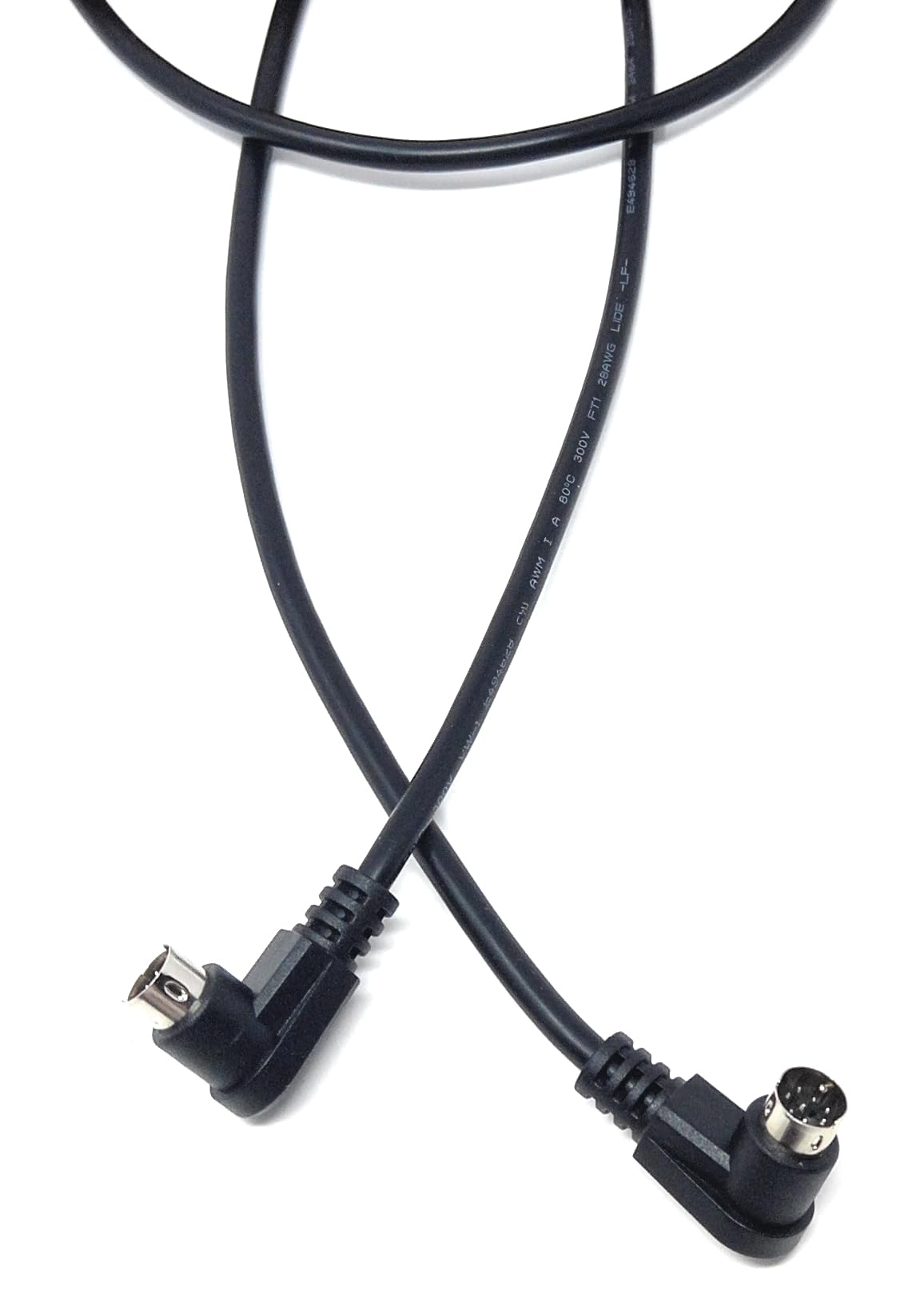 DRUT 1m 8 Pin Mini Din Plug Audio Cable Lead For Dual DJ CD Player, Electronic Music Machines, Instruments 3.3ft