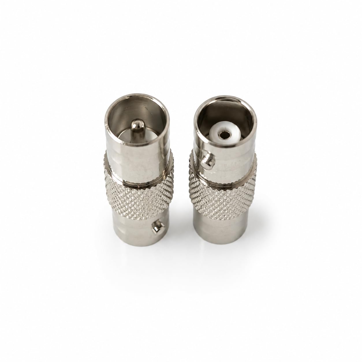 DRUT TV Male Plug to BNC Female Socket Coaxial Adapter Connector, RF Aerial to BNC Converter for CCTV, TV, Video, Radio, and Coaxial Cable Connections