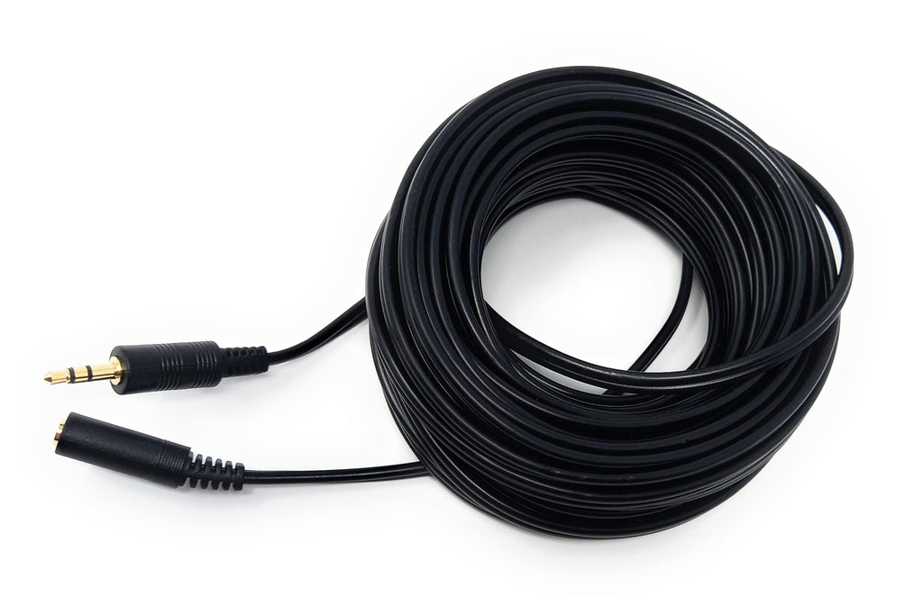 DRUT 3.5mm to 3.5mm Stereo Audio Extension Cable Lead Male to Female Gold Connectors