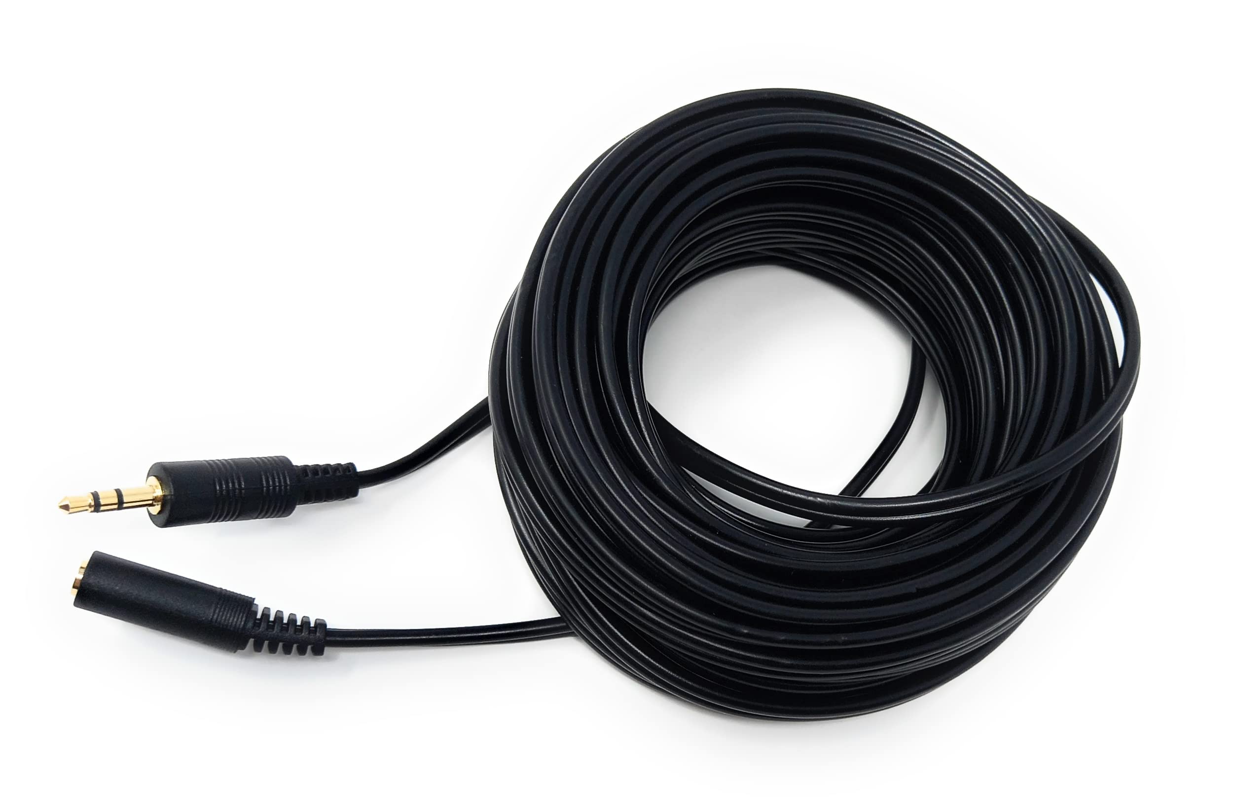 DRUT 3.5mm to 3.5mm Stereo Audio Extension Cable Lead Male to Female Gold Connectors