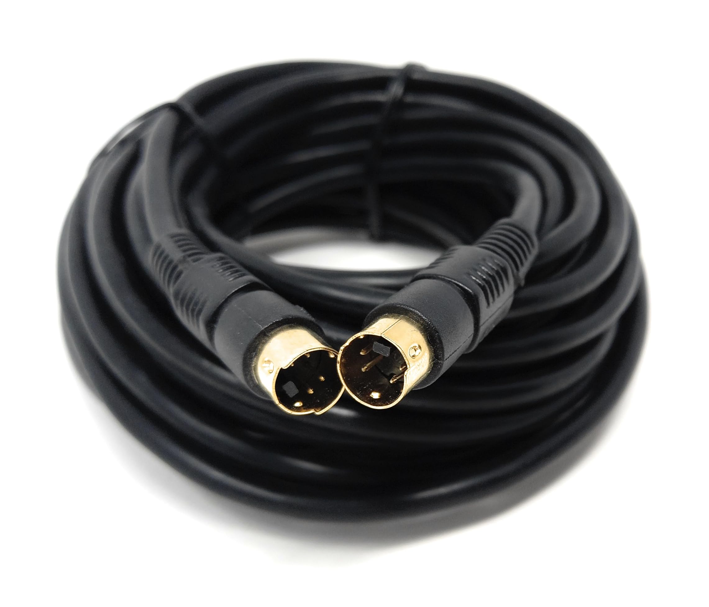 DRUT S-Video (SVHS) Cable 4-pin Male to Male Gold Plated Compatible With TV, HDTV, DVD, VCR, Camcorder, Game Console