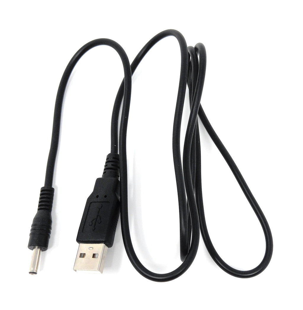 DRUT Big Pin 3.5mm to USB Charger Lead Cord Cable, Compatible With Old Classic Nokia Phones 3210, 3220, 3230, 3300, 3310, 3330, 3410, 3510, 6230, 6310, 7210, 8210 etc.