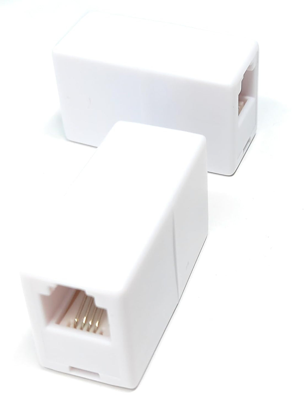 DRUT RJ12 (RJ11) 6P6C 6 Pin Female Coupler Adapter Cable Joining, Gender Changer, Extender
