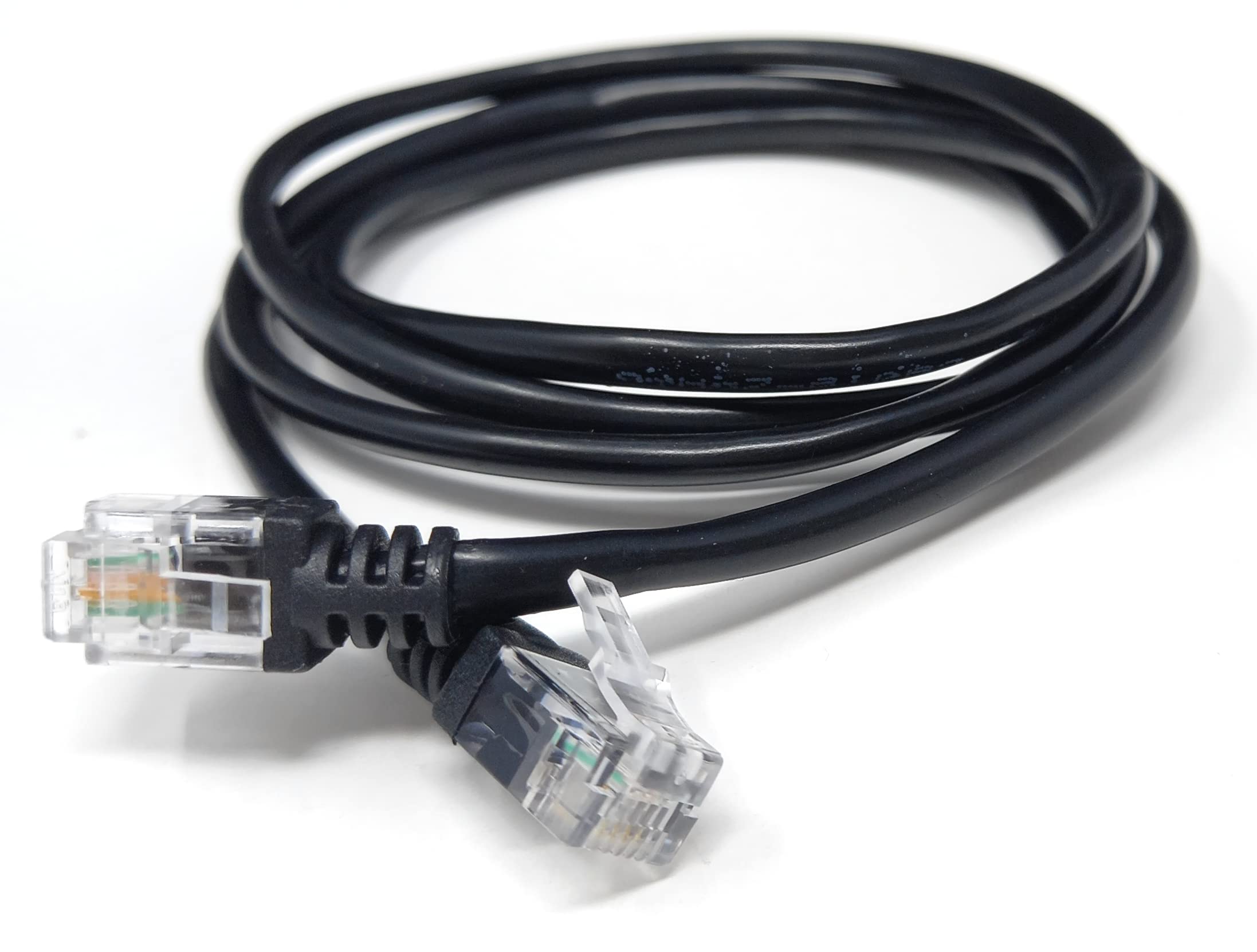 RJ11 to RJ11 ADSL 2 High Speed Broadband Modem Telephone Cable Transmits Data Up to 100 Mbits/sec, 26 AWG Supports Analogue or Digital (DSL/ISDN) Applications
