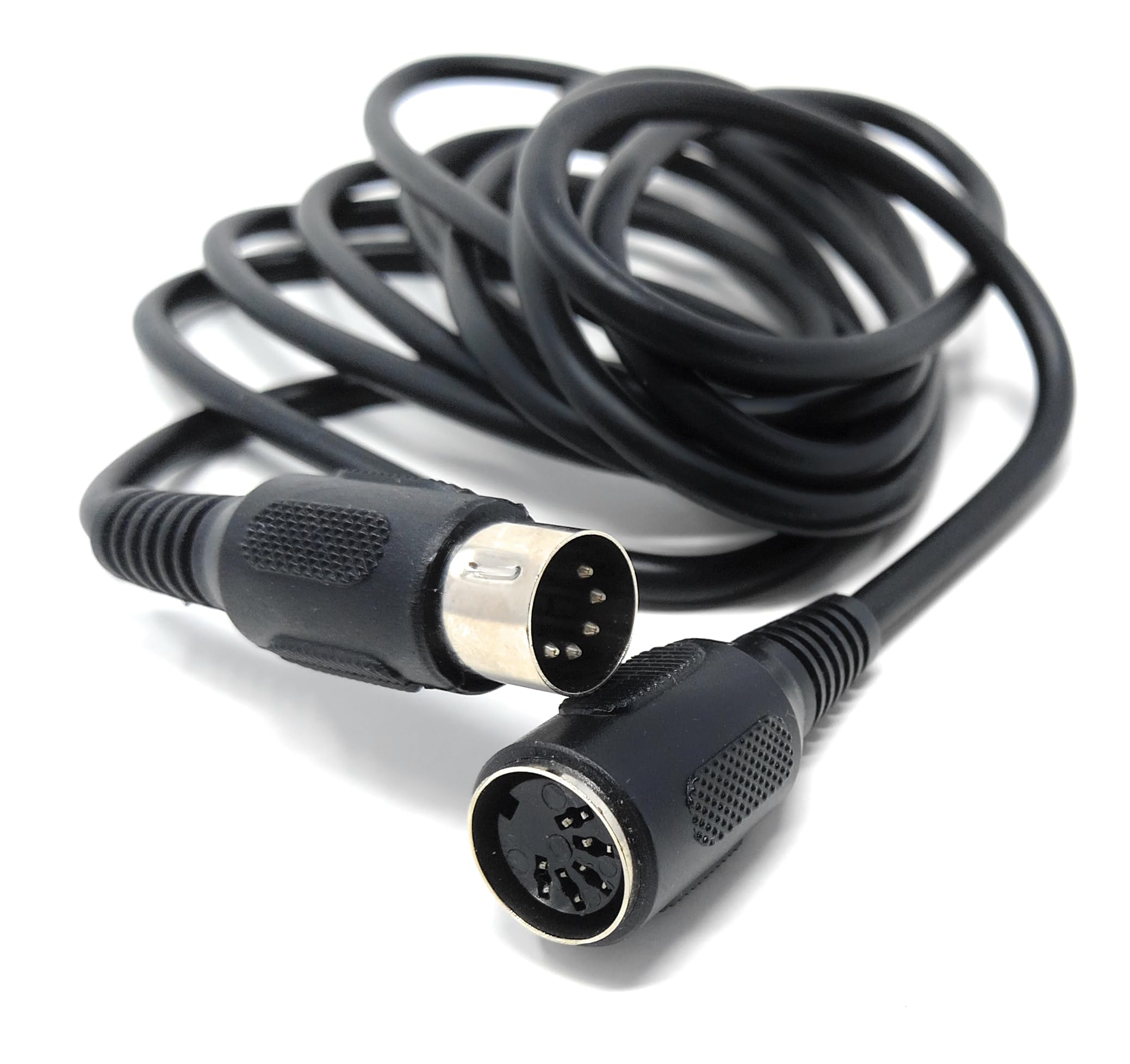 DRUT MIDI 5-PIN DIN Extension Cable, Male to Female, for MIDI Keyboard, Electric Piano, Synthesiser, MIDI Guitar