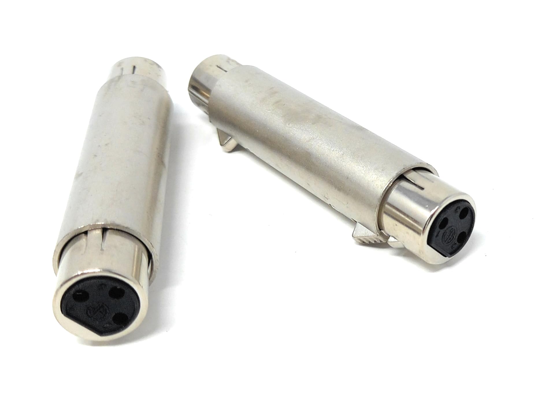 DRUT XLR to XLR Adapter – 3-Pin Female to Female (F-F) Connector, Coupler & Gender Changer for Microphone, AV, Audio & Video Equipment