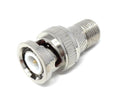 DRUT F Type Screw On Female Socket to BNC Male Plug for CCTV Coaxial Cable Adapter