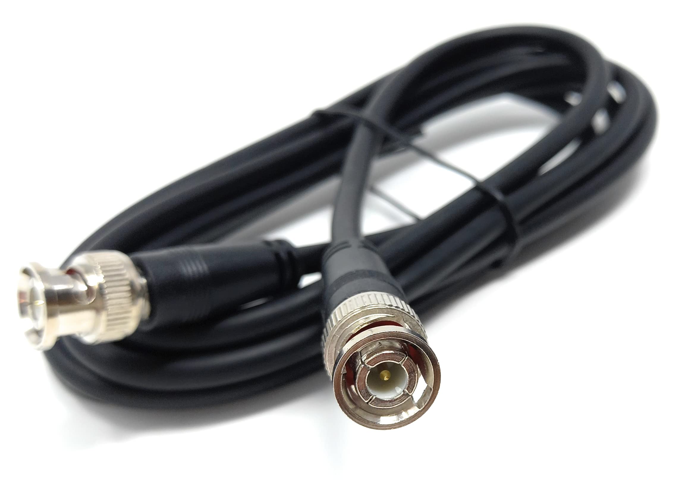 DRUT BNC to BNC Cable Lead, Coaxial RG59/RG59U 75ohm for CCTV Video Camera, Male to Male Plugs
