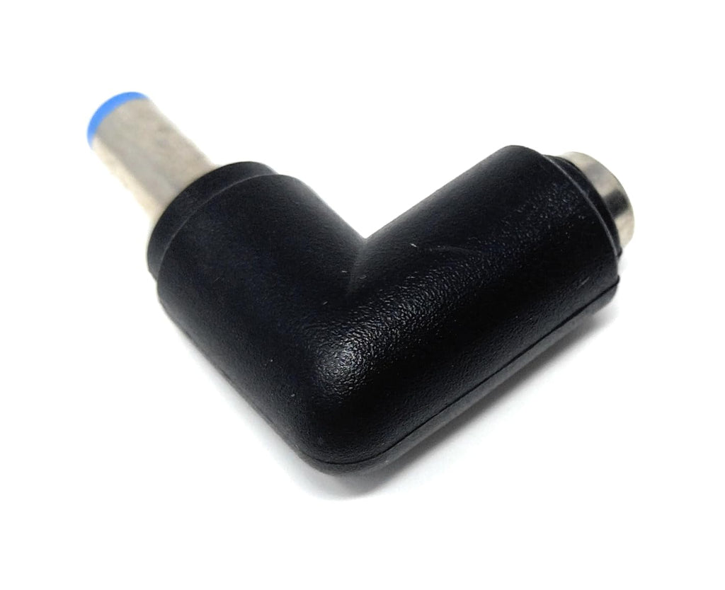 DRUT 5.5mm x 2.1mm Right Angle Adapter DC Power Female to Male Plug for CCTV, LEDs Lights, Music Instruments