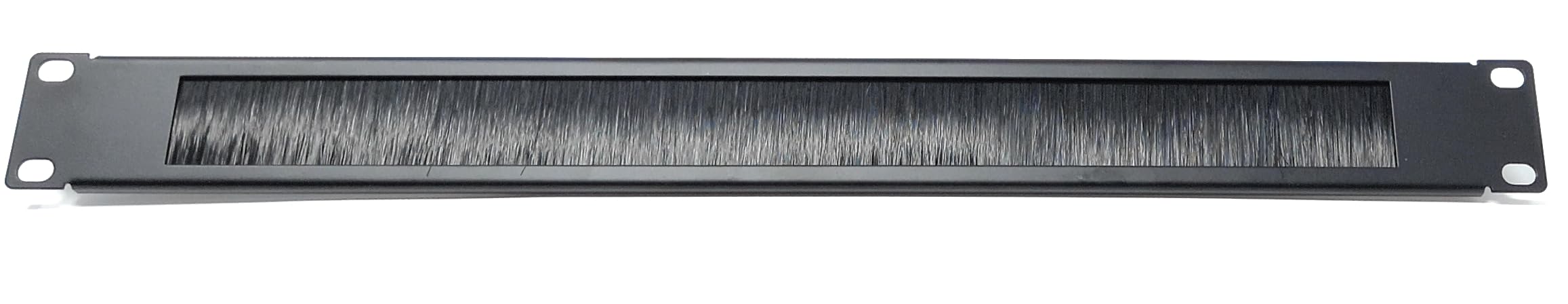 1U 19-inch Brush Plate Panel Cable Management for Data Cabinet Rack Mount, Tidy Cable Entry for Clean and Organized Environment