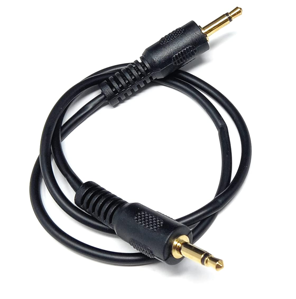 Mono 3.5mm to 3.5mm Mono Jack Plug Male to Male Cable Lead, Gold Connectors