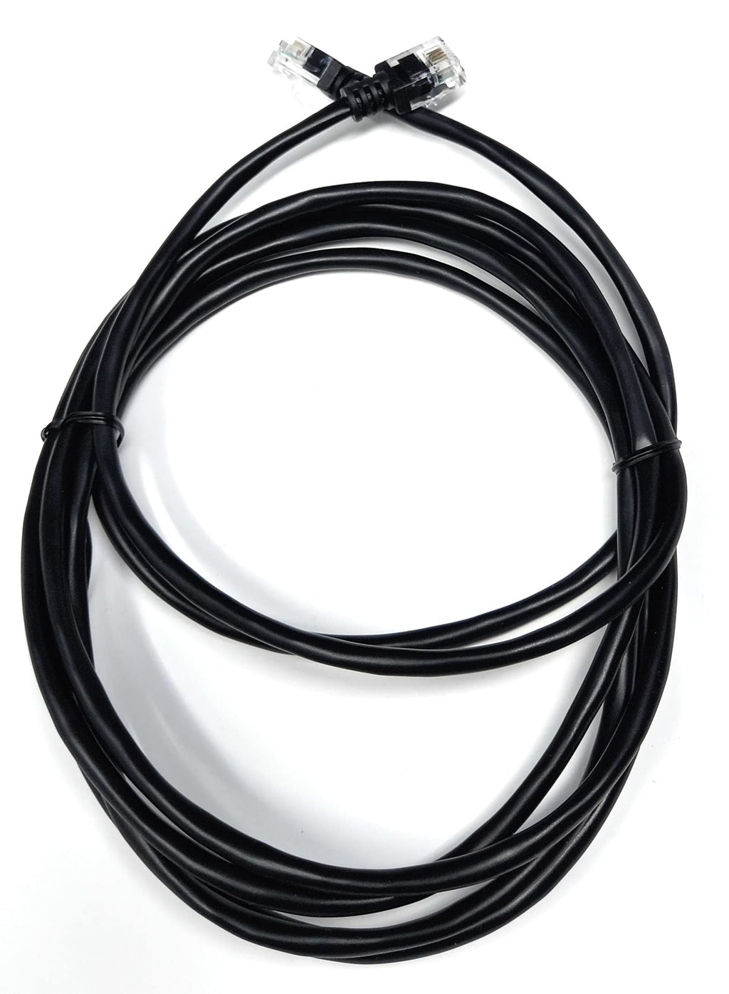 RJ11 to RJ11 ADSL 2 High Speed Broadband Modem Telephone Cable Transmits Data Up to 100 Mbits/sec, 26 AWG Supports Analogue or Digital (DSL/ISDN) Applications
