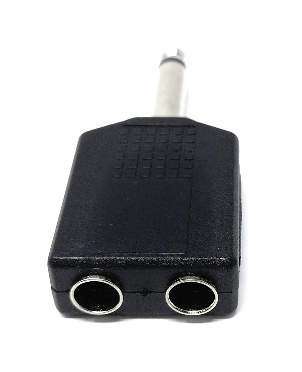 DRUT 6.35mm Mono Jack Plug to 2 x 6.35mm Mono Jack Sockets Audio 1/4 inch TS Y Splitter Cable Adapter…