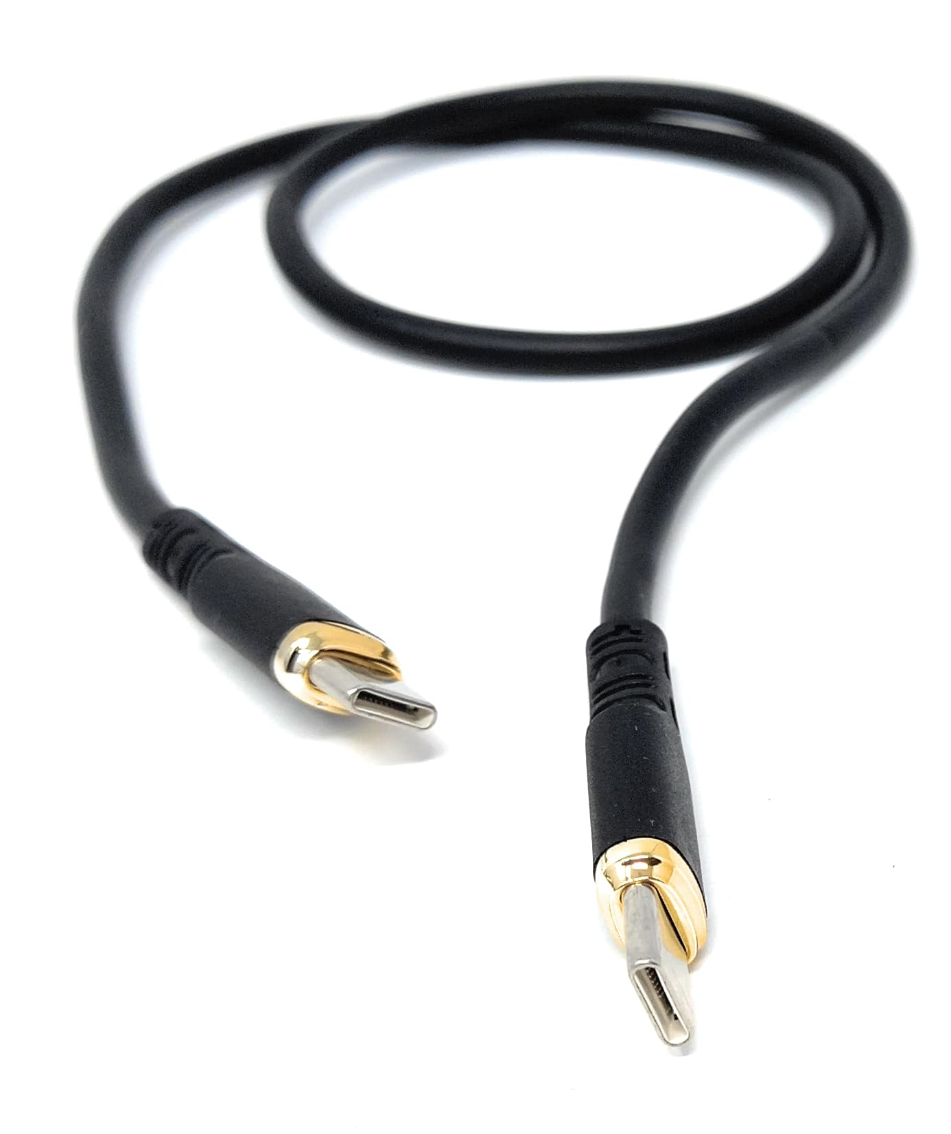 USB C to USB C 2.0 65W Metal Ended TPE Flexible Cord for Mobile Phone, Laptop, PC, Gaming Consoles Charging Data Cable