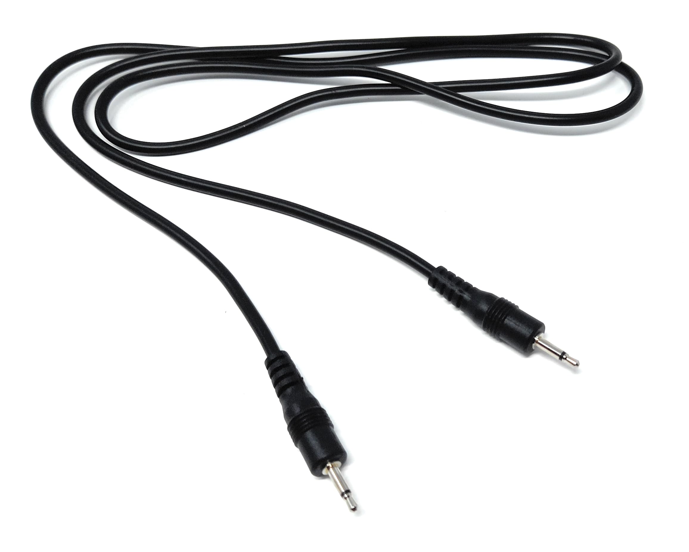 2.5mm Male to 2.5mm Male Mono Jack Plug to Plug Lead Audio Coax Cable