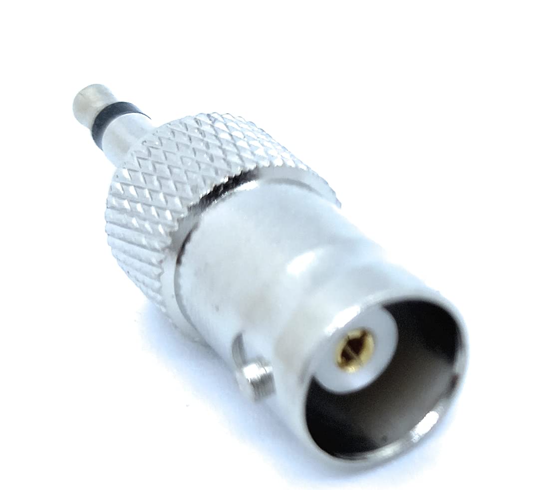 Kable BNC FEMALE to 3.5mm MONO JACK MALE PLUG CCTV VIDEO CAMERA CABLE AUDIO ADAPTER