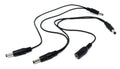 5.5mm x 2.1mm 1 Female to 4 Male Power Supply DC Splitter Cable Effector Extension Power Lead for Guitar Effect Pedal, Music Instruments DC5521