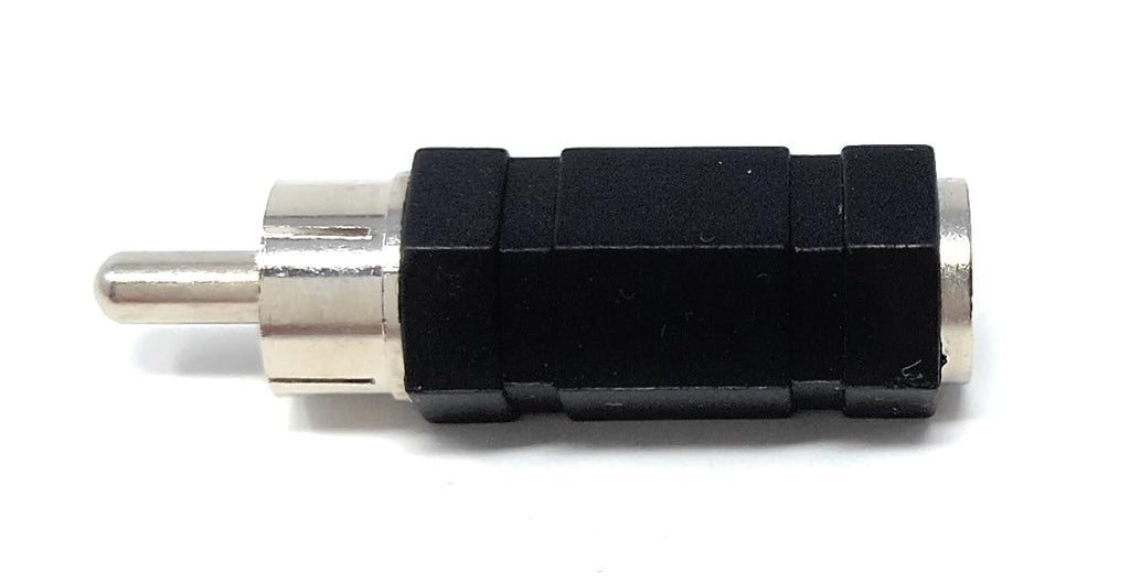 DRUT 3.5mm Mono Jack Socket to RCA Phono Socket Plug Audio Cable Lead Adapter