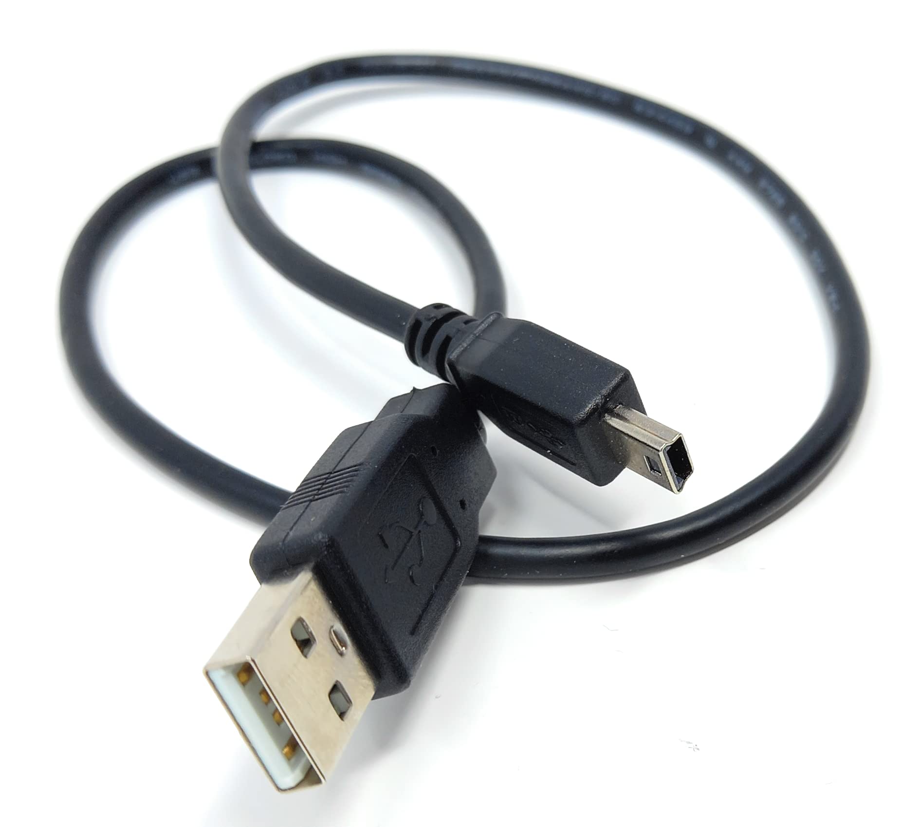 Mini USB to USB 24AWG 2.0 Hi-Speed 2.0 A-Male to Mini-B 5pin Cable Power & Data Lead