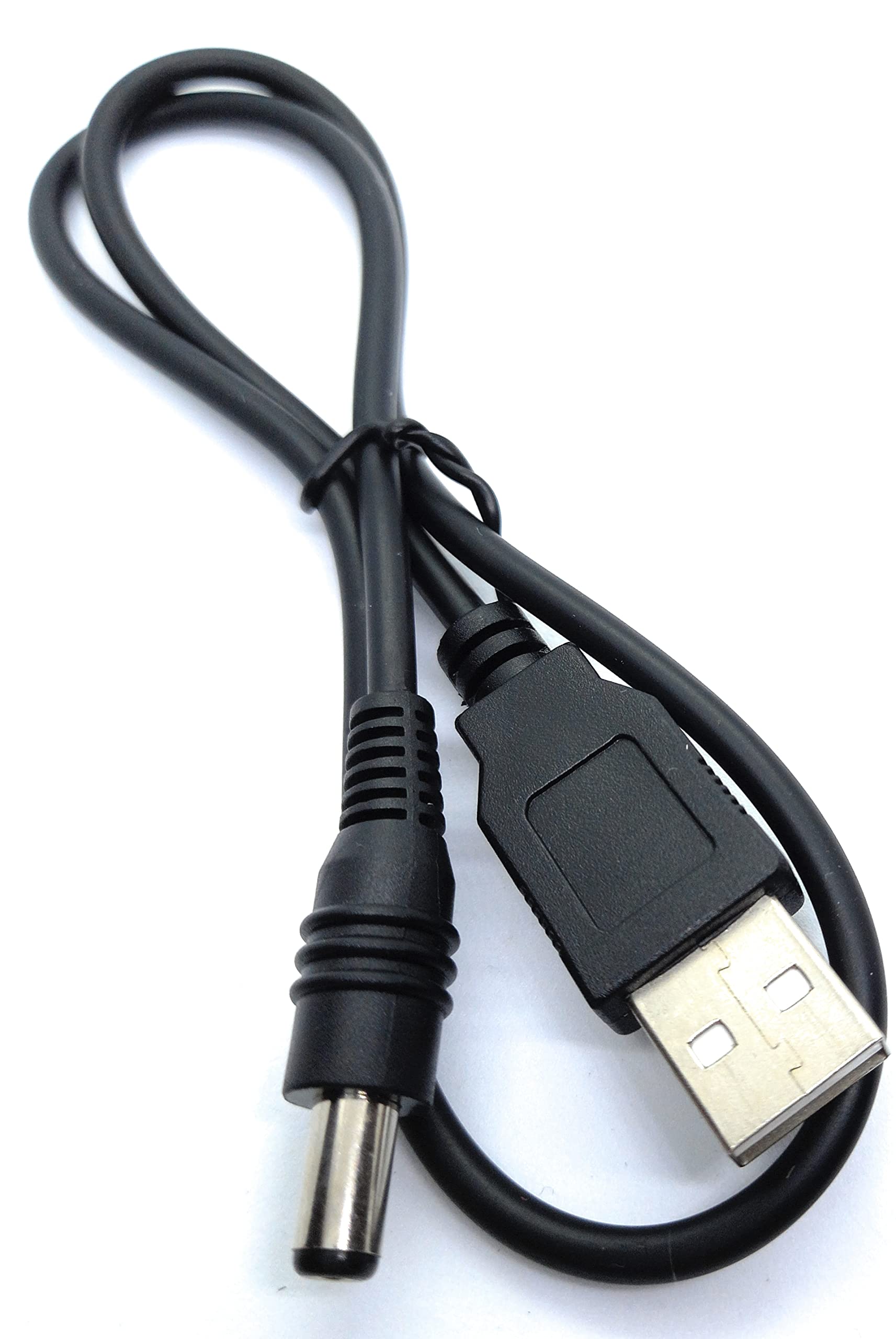 DRUT USB to 2.1mm x 5.5mm 2.0 5v 2A 2000mA DC Power Cable