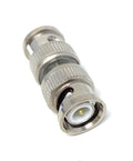 BNC Male to Male Coupler Adapter, Double-Sided Extension Socket, Signal-Safe Video Connector for CCTV Camera, DVR, Monitor, Coaxial Cable