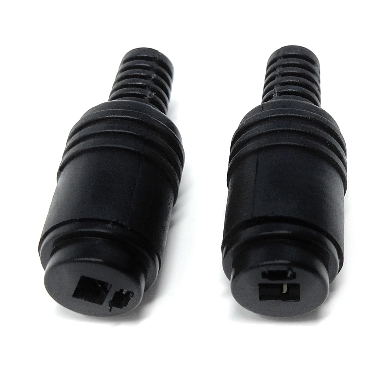 DRUT 2 Pin Speaker DIN Socket Female HiFi Connectors, Screw Terminals, Cable Adapter