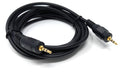 DRUT 2.5mm Jack to 2.5mm Jack Stereo Audio Cable Lead, Gold Connectors