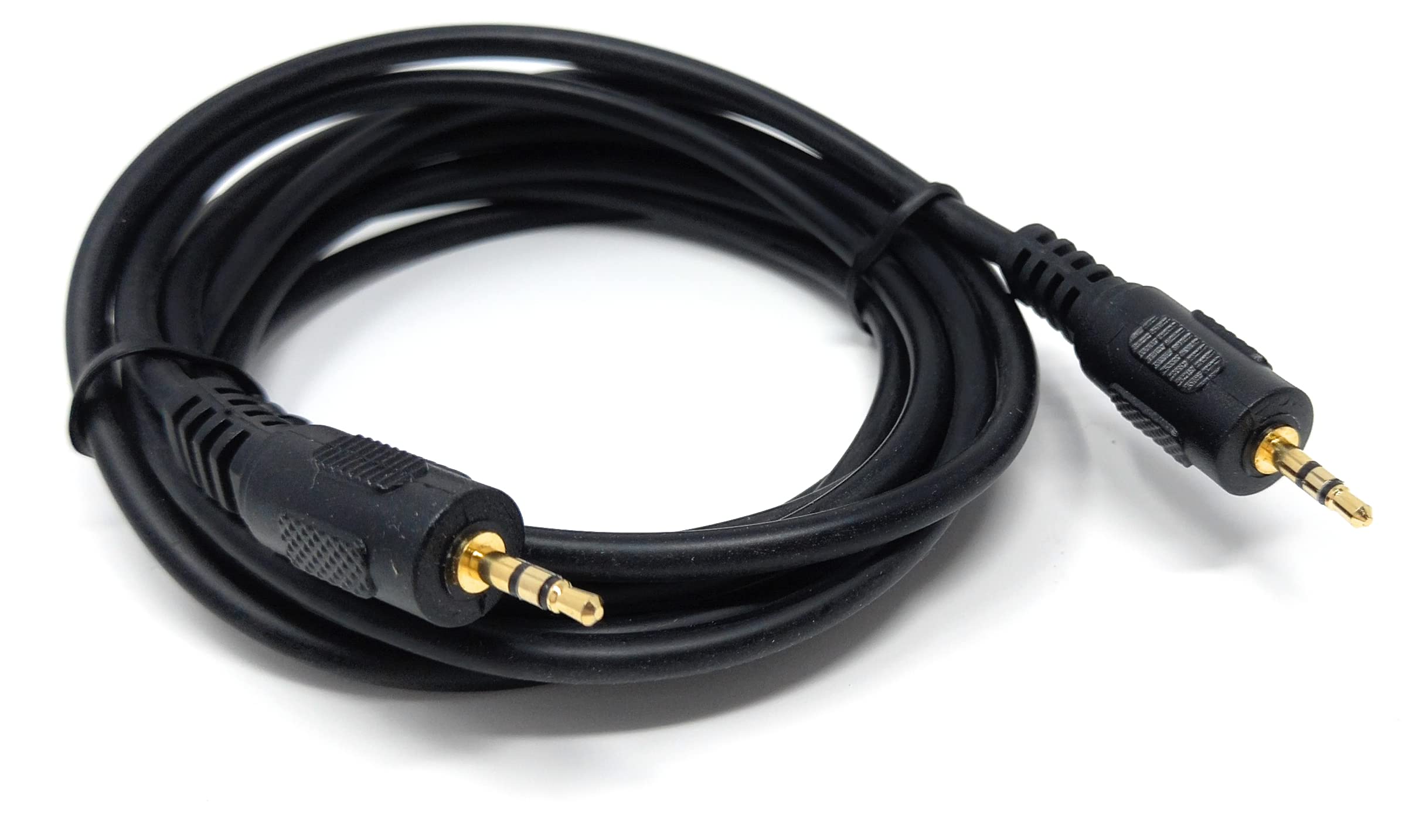 DRUT 2.5mm Jack to 2.5mm Jack Stereo Audio Cable Lead, Gold Connectors