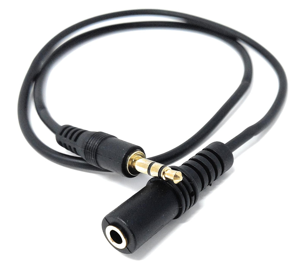 DRUT 3.5mm Auxiliary Audio Extension Cable, Male to Female, for Headphones, Smartphones, Music Instruments, PCs
