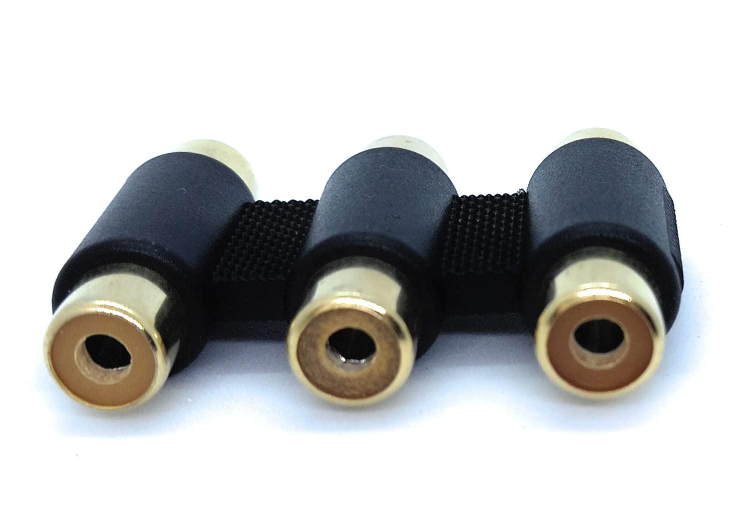 RCA to RCA Coupler Adapter, Socket to Socket for Audio and Video Cables
