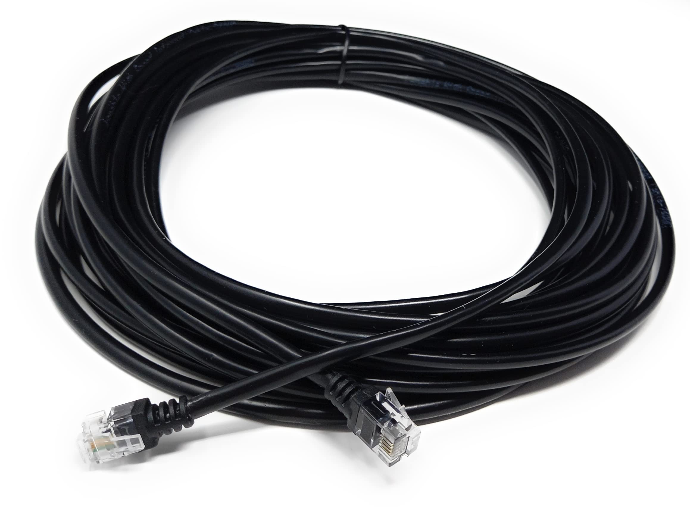 RJ11 to RJ11 ADSL 2 High Speed Broadband Modem Telephone Cable Transmits Data Up to 100 Mbits/sec, 26 AWG Supports Analogue or Digital (DSL/ISDN) Applications