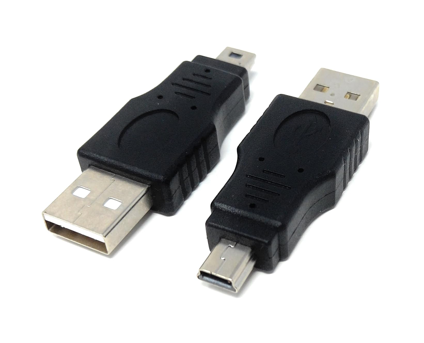 DRUT USB 2.0 A Male Jack to Mini USB B 5 Pin Male Plug OTG Adapter F/M Connector