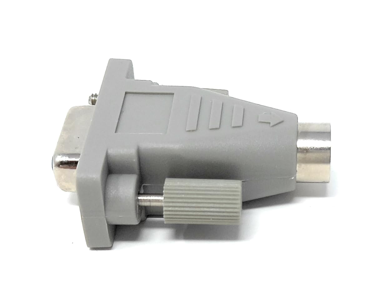 DRUT DB9 Female to PS/2 Mini-DIN 6-Pin Female Serial Adapter – Legacy Mouse Converter for Serial Port Devices